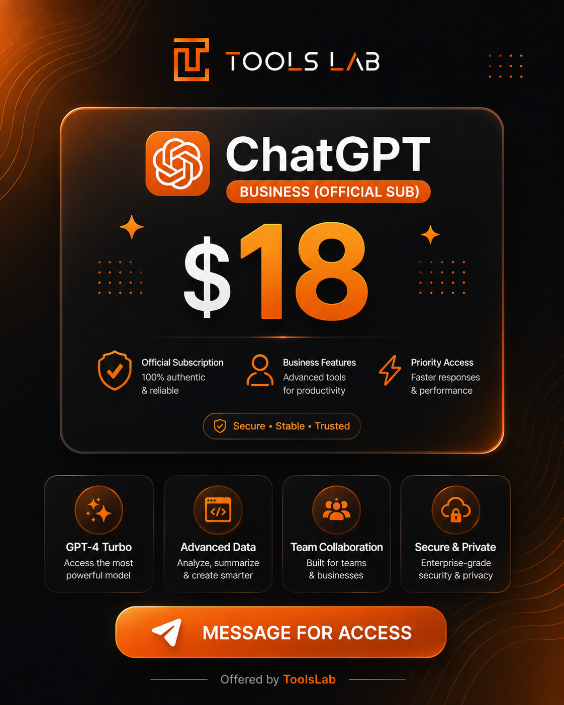 ChatGPT Plus — offer summary